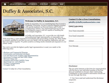 Tablet Screenshot of duffeyandassociates.com